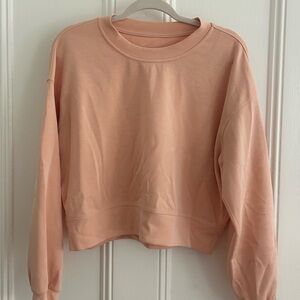 lululemon athletica Peach Sweatshirt